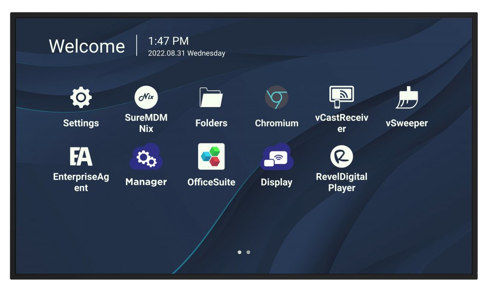 ViewSonic Flat Display CDE9830/98"/24-7 LCD/3840x2160/8ms/500cd/HDMI x 3/USB A x 2/USB-C/RJ45/RS232/repro/Android