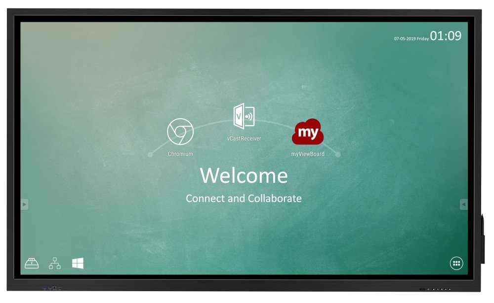 ViewSonic Flat Display IFP7530/ 75"/4K /Touch/ LCD/ 3840x2160/ 8ms/ 450cd/ 1x VGA/ 4xHDMI / 4x USB/ 2x LAN /1x RS232