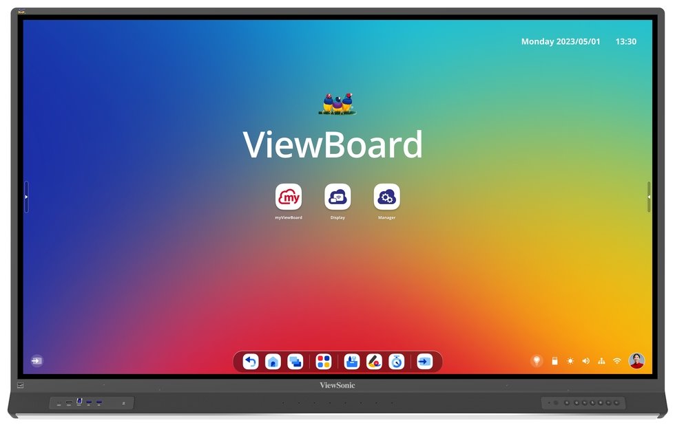Viewsonic IFP6553 65" 4K 3840x2160/TFT/450cd/6,5ms/4xHDMI/VGA/DP/RS232/OPS/4xUSB/USB-C/2xRJ45/Repro/VESA/Android 14