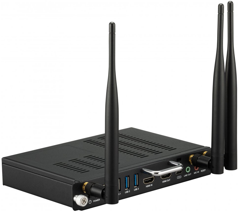 Viewsonic OPS PC Android 13(EDLA) OPS, 8GB DDR4, 128G eMMC, WiFi 6, BT5.2, HDMI (2.0) in*1, HDMI (2.0) out*1, VPC-A31-O1