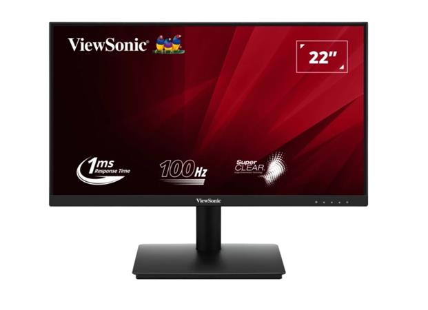 ViewSonic VA220-H / 22"/ VA/ 16:9/ 1920x1080/ 1ms/ 100Hz/ 250cd/m2/ HDMI/ VGA