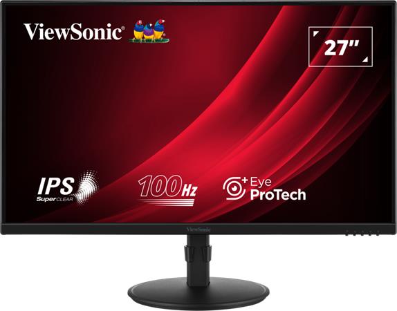 ViewSonic VA2708-HDJ / 27"/ IPS/ 16:9/ 1920x1080/ 5 ms/ 100Hz/ 250cd/m2/ HDMI / VGA / výšk. nast.