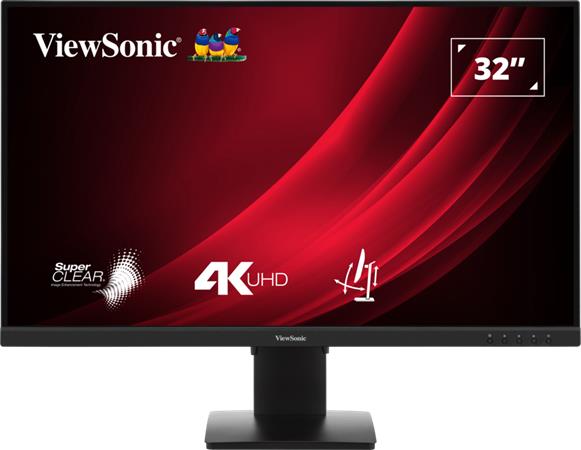 ViewSonic VG3208-4K / 32"/ VA/ 16:9/ 3840x2160/ 4ms/ 300cd/m2/ DP/ HDMI/ výškově nastav.