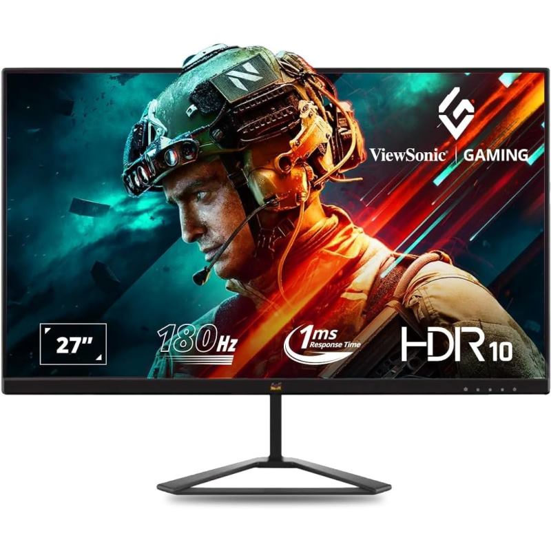 ViewSonic VX2779J-HD-PRO/ 27" 16:9 1920 x 1080 SuperClear® IPS,180Hz,1ms MPRT,2 HDMI, DP/ HDR10, Height adjustable stan