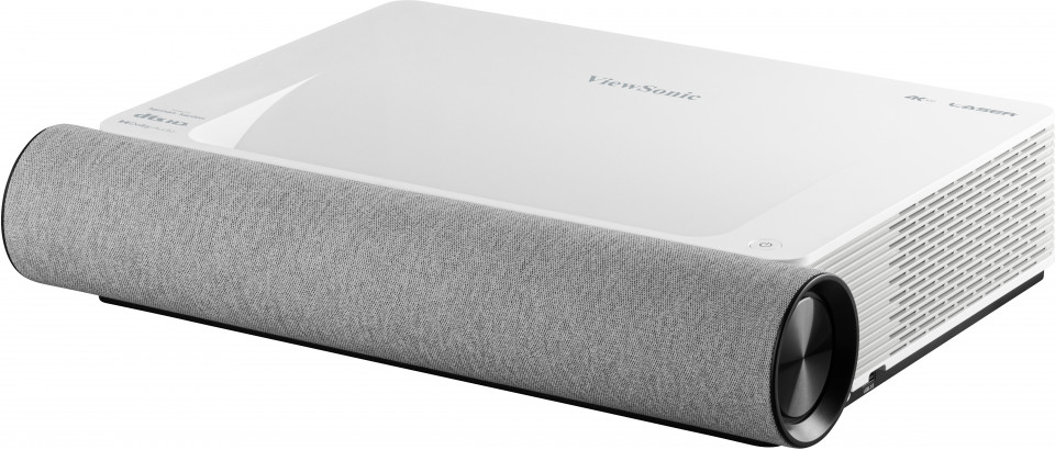 ViewSonic X2000L-4K/DLP laser/ ultraShortThrow/2000 ANSI/3000000:1/Repro/AV/2xHDMI/2xUSB/RJ45/WiFi/phone control/bílý