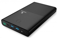 VIKING NOTEBOOK POWERBANK FALCON 30000mAh, Černá NPBFA30B