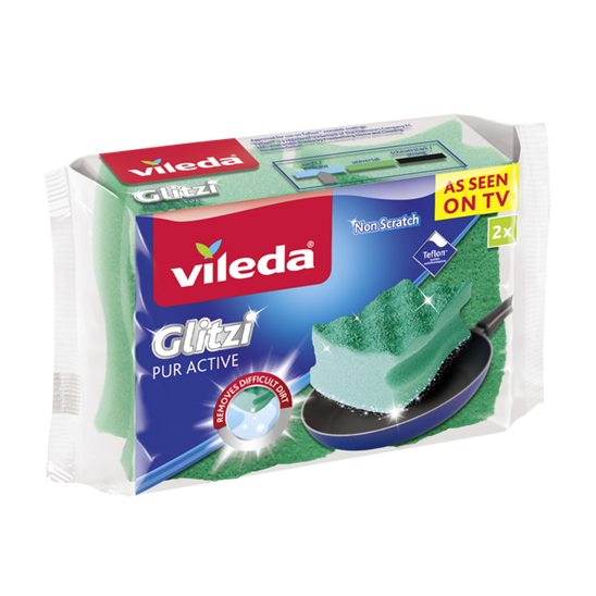 Vileda PUR active houbička vysoká 2ks