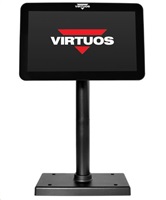 Virtuos 10,1" LCD zákaznický display Virtuos SD1010R, HDMI, VGA, 500 nits, černý EJG1011