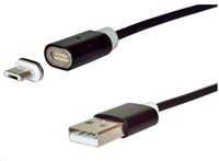 Virtuos datový kabel micro USB, magnetický, nabíjecí, 1,8 m HAA2407