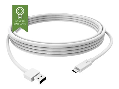 Vision - Kabel USB - USB typ A (M) do USB-C (M) - USB 3.0 - 3 A - 1 m - bílá TC 1MUSBCA