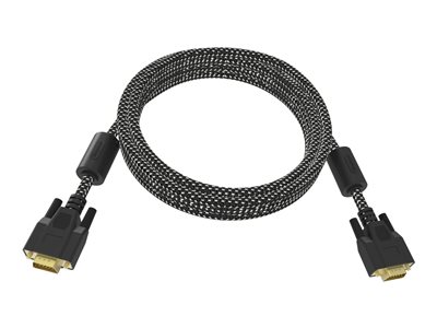 Vision Professional Premium Braided - Kabel VGA - HD-15 (VGA) (M) do HD-15 (VGA) (M) - 5 m - křídlo TC 5MVGAP/HQ
