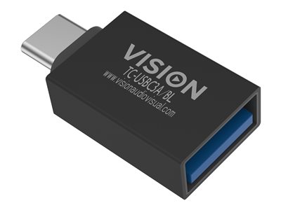 Vision Professional - USB adaptér - USB-C (M) do USB typ A (F) - USB 3.0 - černá TC-USBC3A/BL