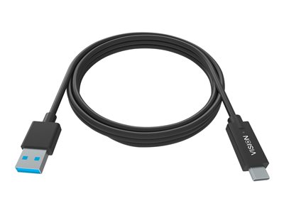 Vision Professional - USB kabel - USB-C (M) do USB typ A (M) - USB 3.0 - 3 A - černá TC 1MUSBCA/BL