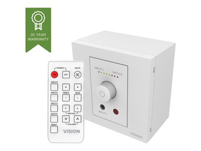 Vision TC3-AMP - Zesilovač - 50 Watt (celkem) - bílá