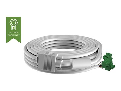 Vision Techconnect 2 - Kabel VGA - HD-15 (VGA) (M) do 4 pin Phoenix (M) - 20 m - lisovaný - béžová TC2 20MVGA