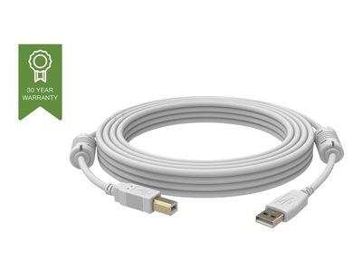 Vision Techconnect - Kabel USB - USB typ B (M) do USB (M) - USB 2.0 - 1 m - bílá TC 1MUSB