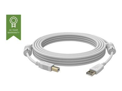 Vision Techconnect - Kabel USB - USB typ B (M) do USB (M) - USB 2.0 - 2 m - bílá TC 2MUSB