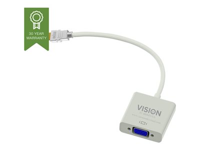 Vision Techconnect - Nástroj pro převod videa - HDMI - VGA - bílá TC-HDMIVGA