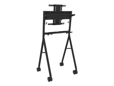 Vision VFM-F10 - Vozík pro Displej LCD - ocel - černá - velikost obrazovky: 50"-55" VFM-F10/BL