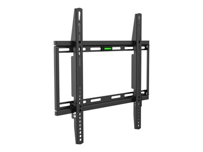 Vision VFM-W4X4V - Nástěnná montáž pro Displej LCD - ocel válcovaná za studena - černá - velikost o