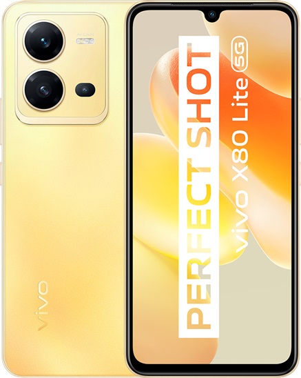 Vivo X80 Lite Sunrice Gold 6935117857237