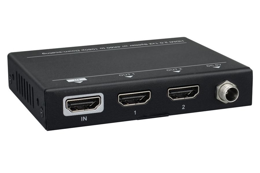 Vivolink HDMI splitter 1x2, 4K@60Hz VLHDMISP1X2