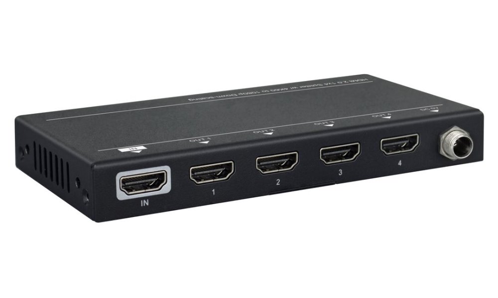 Vivolink HDMI splitter 1x4, 4K@60Hz VLHDMISP1X4