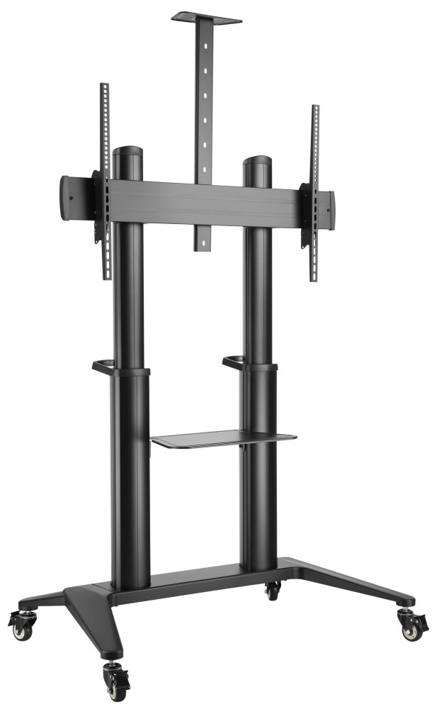 Vivolink Mobile Stand Trolley black VESA upto VESA 1000x600 140kg Capacity, Black VLFS70120
