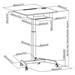Vivolink Mobile Work Station 80 cm "work from home" VLMWS80