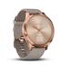 vívomove HR, Premium, Rose Gold - Gray Suede 753759215354