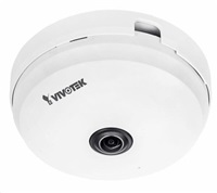 Vivotek FE9180-H-V2, 3.6 Mpix, 15sn/s, obj. 1.16mm (360°), DI/DO, Mic.in, PoE, WDR Pro 87dB, MicroSDXC, 3DNR, vnitřní
