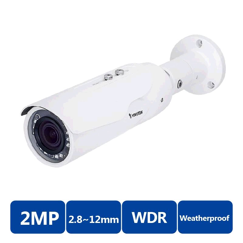VIVOTEK IB8367A IP kamera (1920*1080 - 30sn/s, 2,8 - 12mm, WDR, PoE, IR, slot na MicroSD kartu)