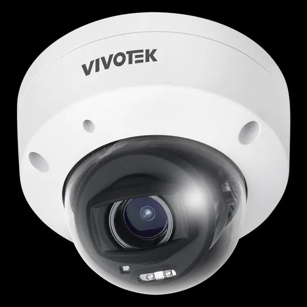 VIVOTEK Venkovní IP kamera 5Mpix dome, 111°, Smart IR 30m, analýza člověk/vozidlo, zóny FD9380-HV-V2