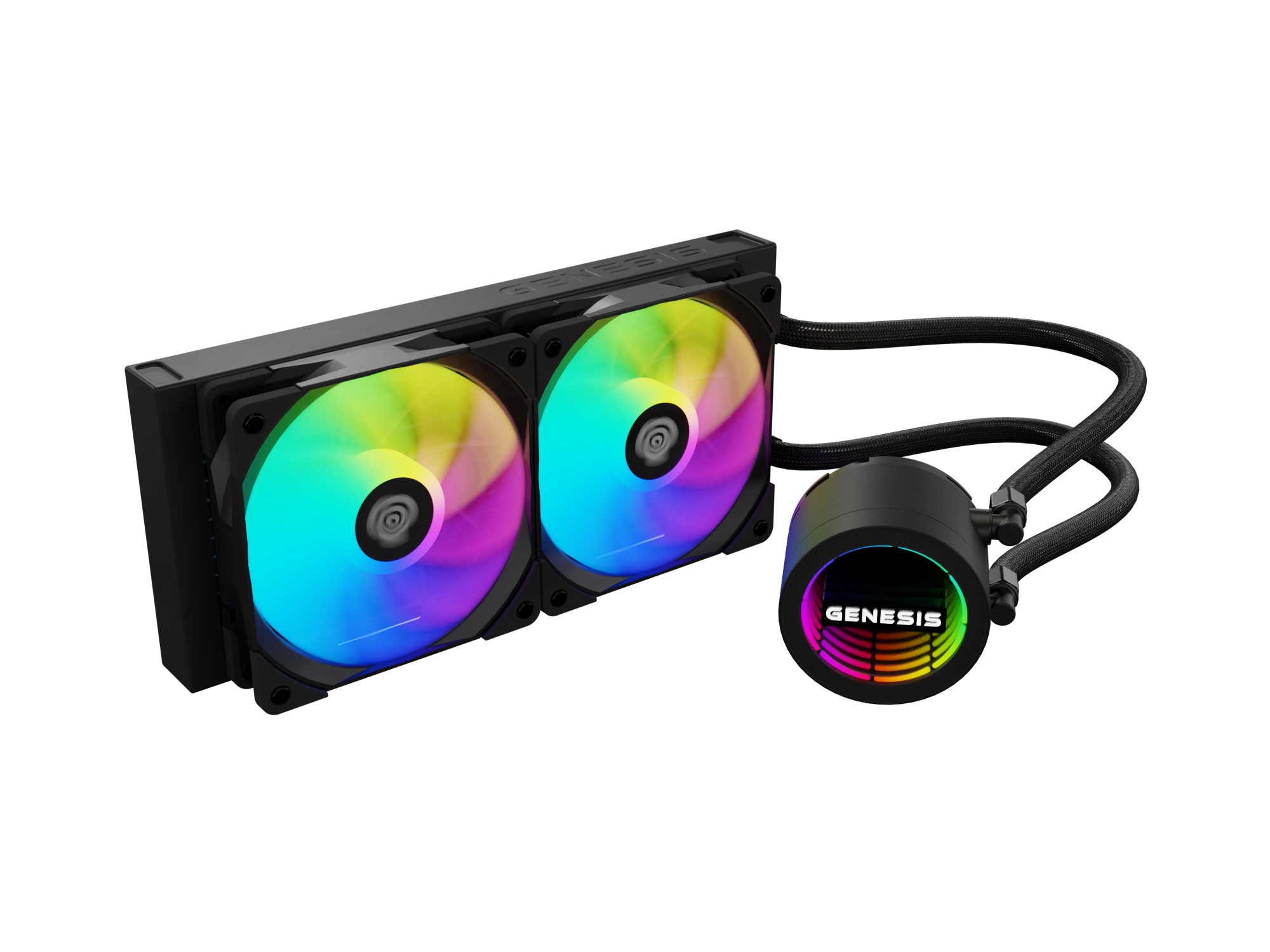 Vodní chlazení Genesis HYDRIA 240, ARGB, černé NLG-2319
