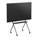 Vogel's ESSENTIAL T1011 pojízdný stojan pro TV 50-86", 80 kg, 141 cm, černý T 1011