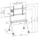 Vogel's ESSENTIAL T1011 pojízdný stojan pro TV 50-86", 80 kg, 141 cm, černý T 1011