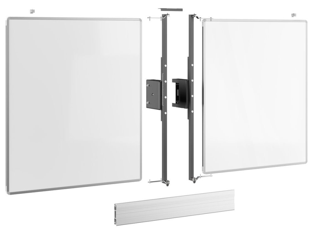 Vogel's RISE WBS75 keramické tabule se závěsy pro 75" obrazovky na stojanech RISE 2005/08