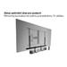 Vogel's Univerzální soundbar držák, uchycení na TV držák, nastavení šířky a výšky SOUND3550