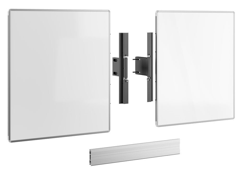 Vogels Postranní tabule 65" pro elektrický lift RISE s montáží podlaha-stěna bílé RISE A216