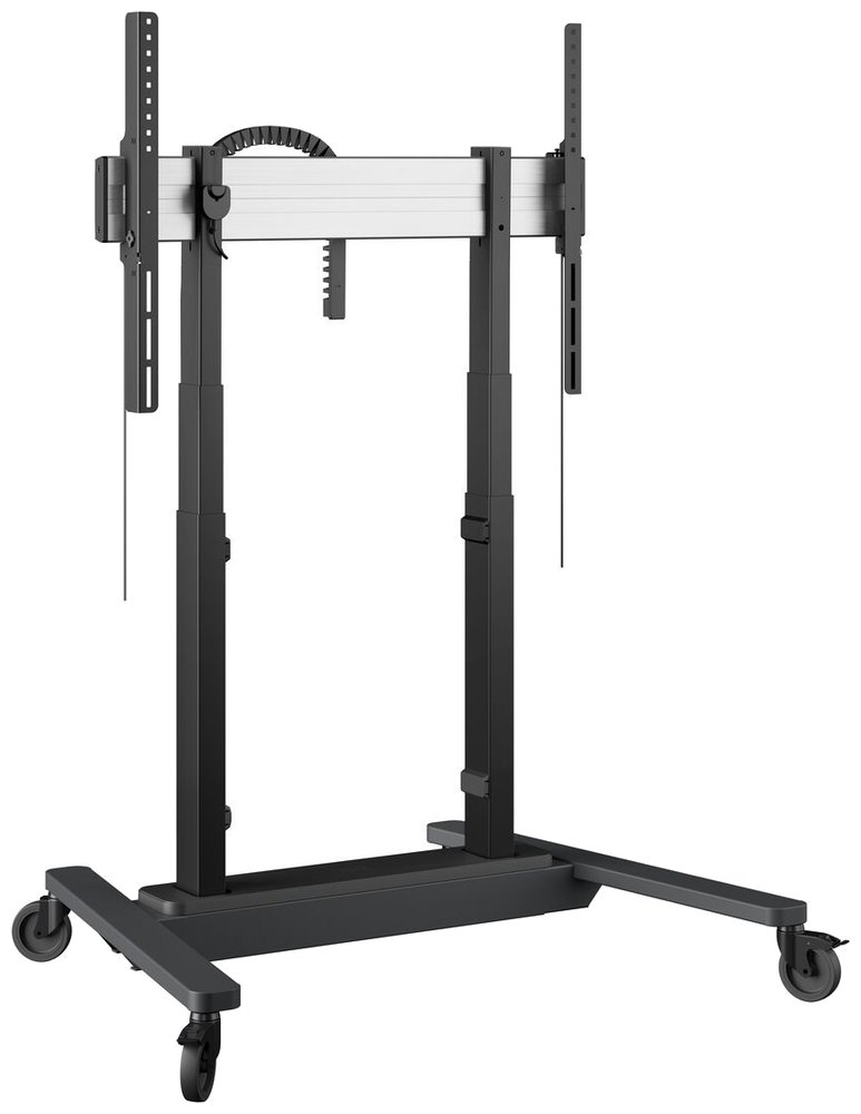 Vogels RISE Elektrický pojízdný TV lift, pojízdný pro displej 55-86", nosnost 120 kg, rychlost 50 mm/s, černý RISE 4205