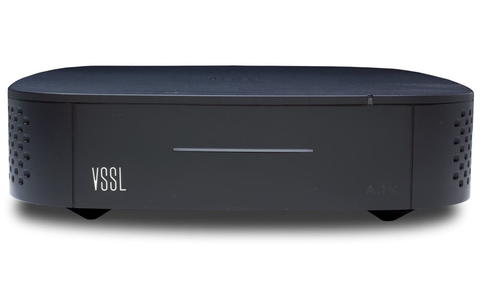 VSSL A.1X - Audio Streamer, 1 zóna, 2x 50W, Wi-Fi 2,4/5GHz, Bluetooth, Chromecast, AirPlay 2, Spotify, Alexa