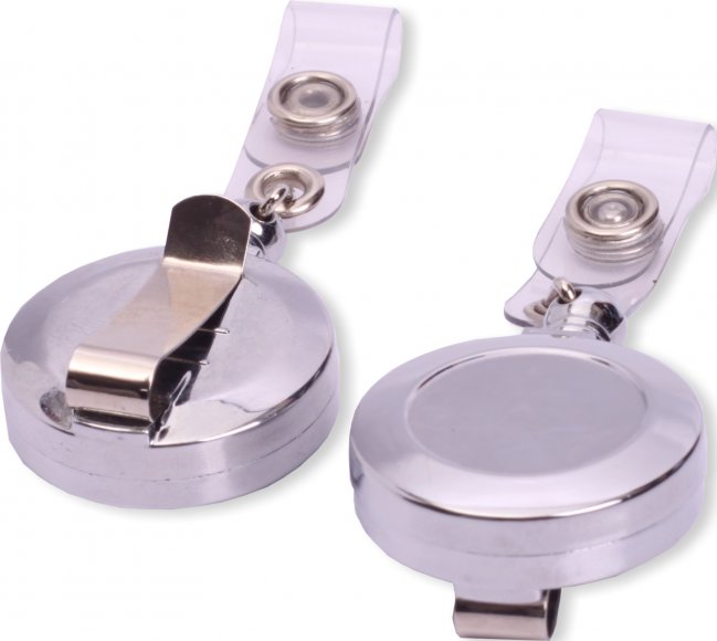 Vysačky Fellowes / Eurosupplies naviják pro visačky chromovaný, délka lanka 65cm, 10ks lambareelcr