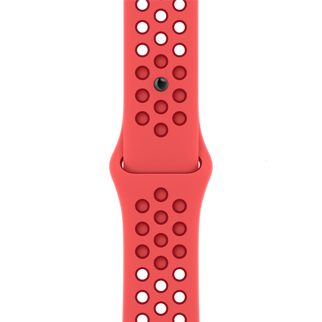 Watch Acc/41/Bright Crimson/Gym Red Nike SportBand MPGW3ZM/A