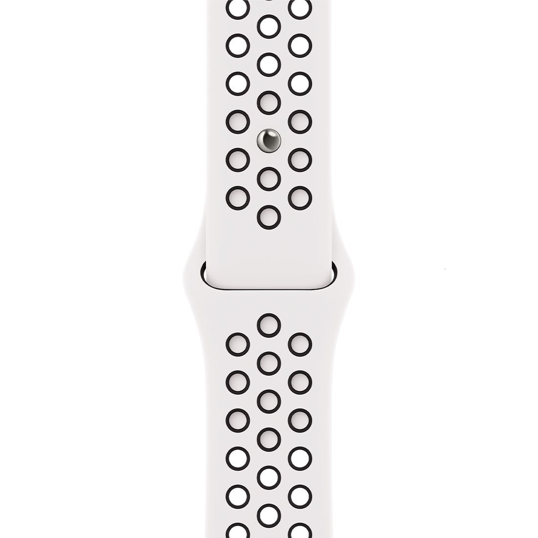 Watch Acc/41/Summit White/Black Nike Sport Band MPGK3ZM/A