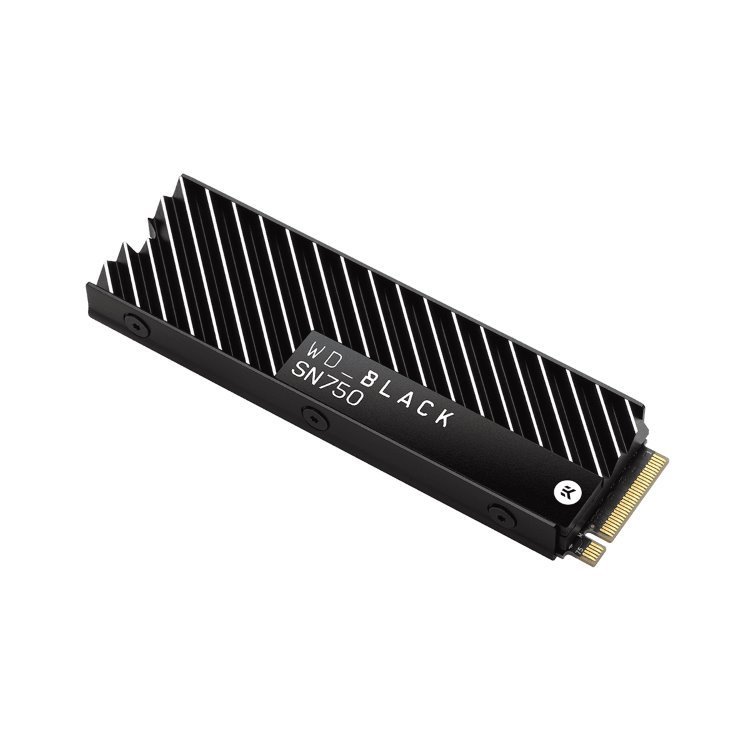WD 500GB Black™ SSD SN750 M.2 2280, 3430MB/2600MB, 3D Nand WDS500G3XHC