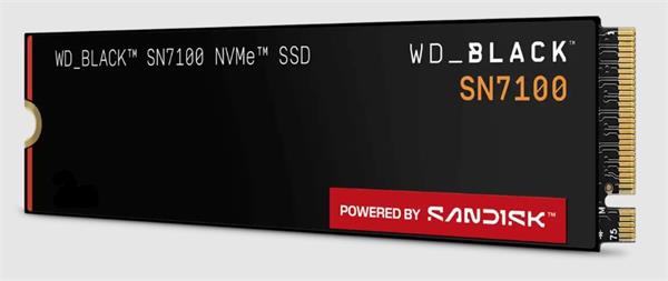 WD Black SN7100 NVMe™ 4 TB SSD M.2 PCIe Gen4 ×4 ( r7250MB/s, w6900MB/s ) WDS400T4X0E-00CJA0