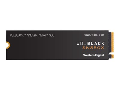 WD BLACK SN850X PCIe Gen 4 Game SSD 2TB WDBB9G0020BNC-WRSN
