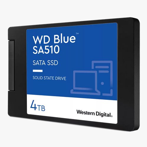 WD Blue 4TB SSD SATA III 6Gbs, 2,5" (7 mm) ( r560MB/s, w520MB/s ) WDS400T3B0A WDS400T3B0A-00C7K0