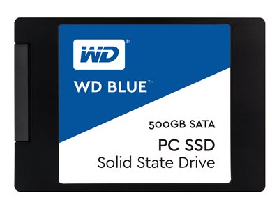WD Blue PC SSD WDBNCE5000PNC - SSD - 500 GB - interní - 2.5" - SATA 6Gb/s WDBNCE5000PNC-WRSN