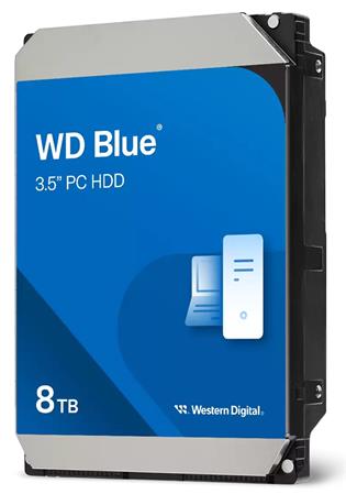 WD BLUE WD60EZAX 8TB SATA/600 256MB cache, 3.5" AF, 5400 RPM WD80EAAZ